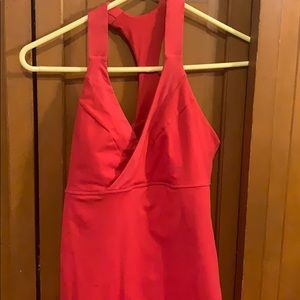 Lululemon Red Tank Top